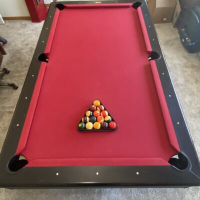 Olhausen Pool Table and Cabinet